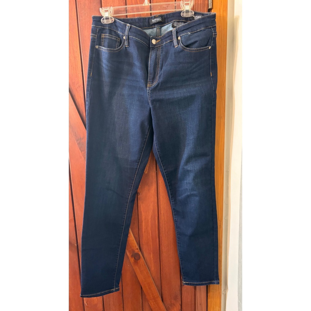 Buffalo David Bitton Mollie High Rise Stretch Skinny Jean Dark Wash Indigo 12/32